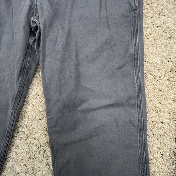 Carhartt Relaxed Fit Pants Size 40x32 Gray Adult Men’s Straight Cut Zipper Fly - Picture 4 of 15